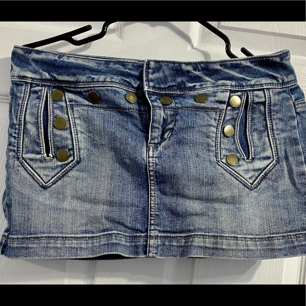 DKNY jeans skirt
